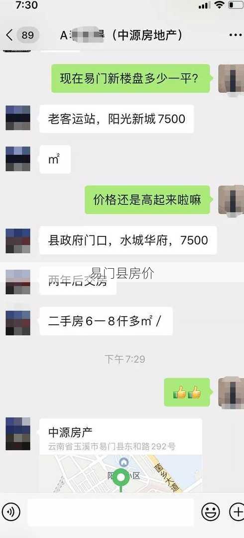 易门县房价